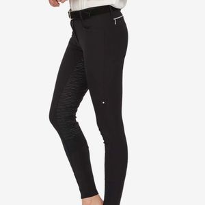 Black Equiline Full Grip Seat Breeches (only worn once)